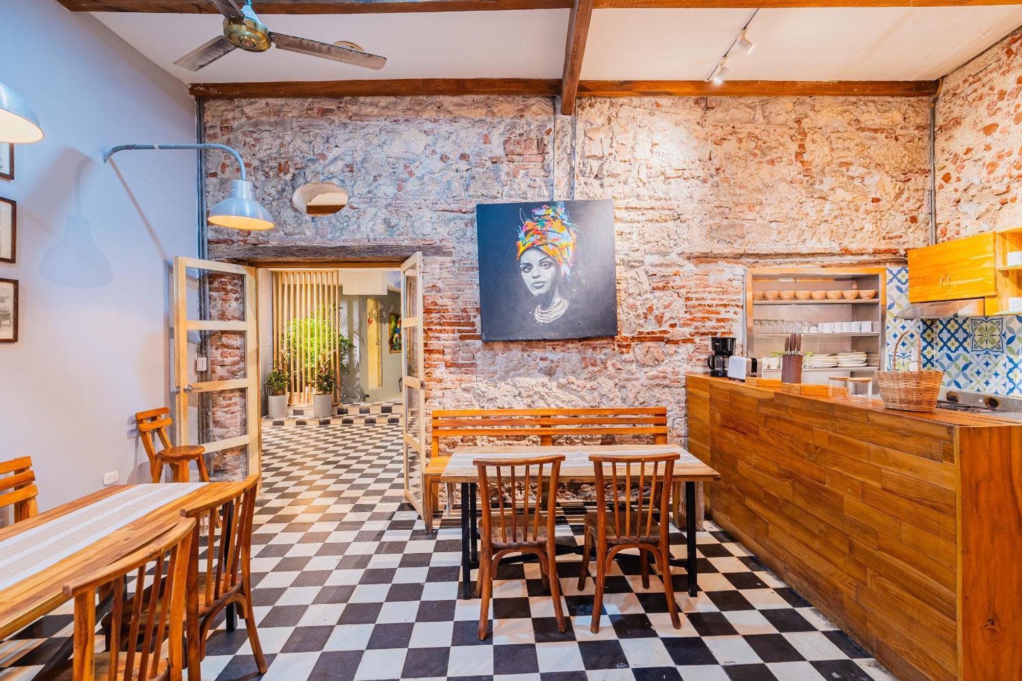 Cartagena Casa Del Pozo Boutique Houseホステル エクステリア 写真