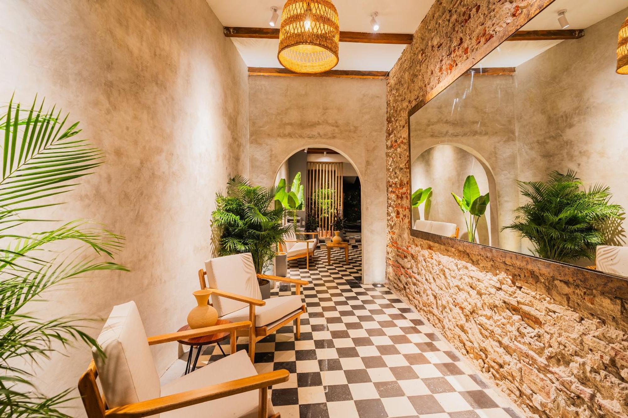 Cartagena Casa Del Pozo Boutique Houseホステル エクステリア 写真