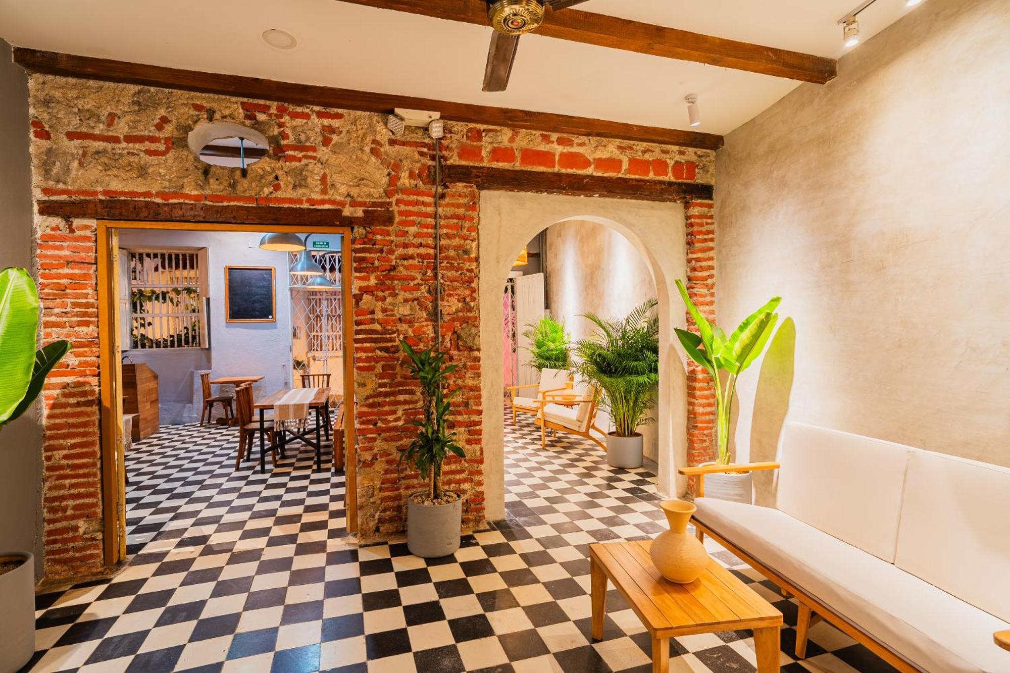 Cartagena Casa Del Pozo Boutique Houseホステル エクステリア 写真