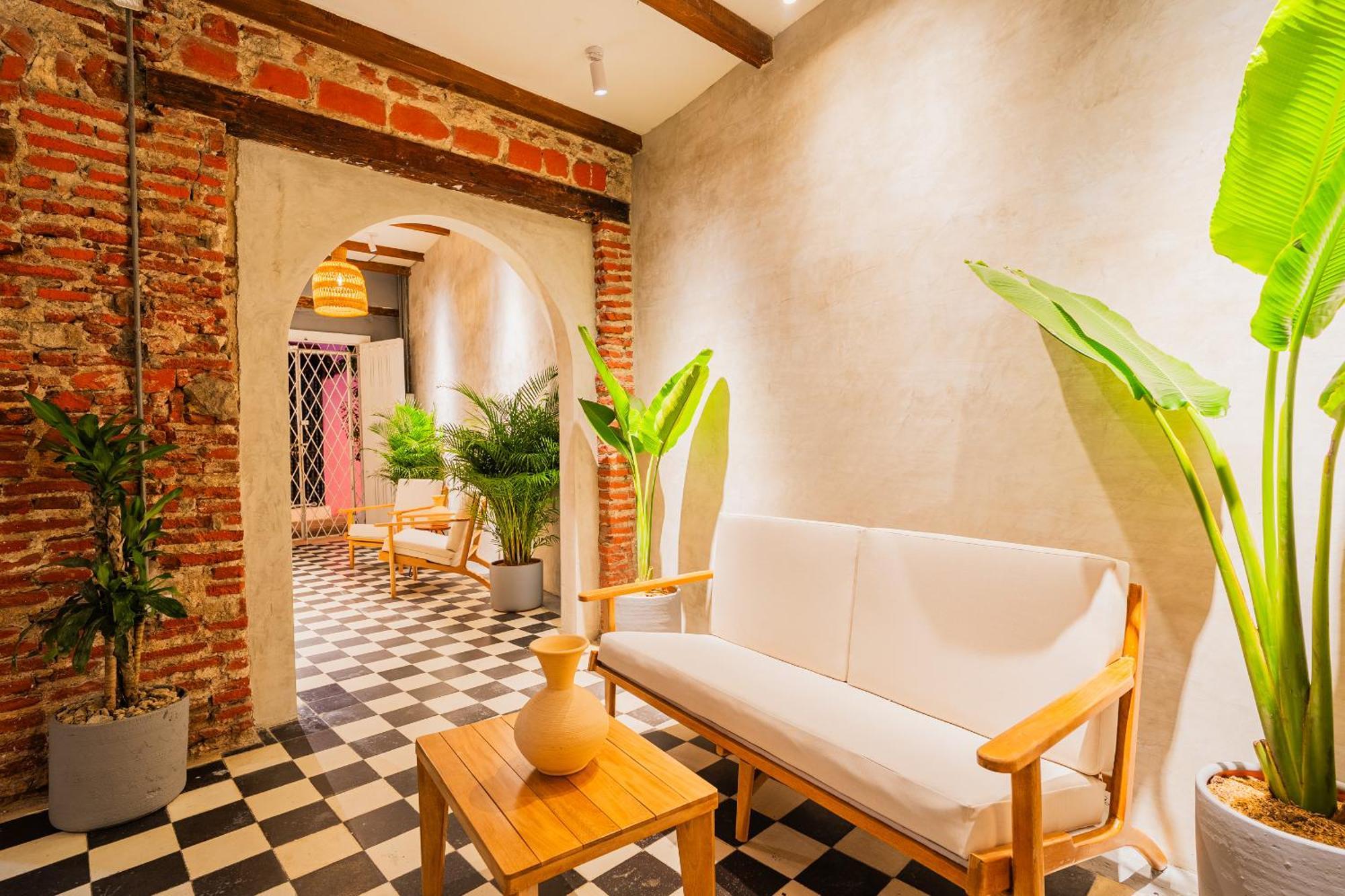 Cartagena Casa Del Pozo Boutique Houseホステル エクステリア 写真