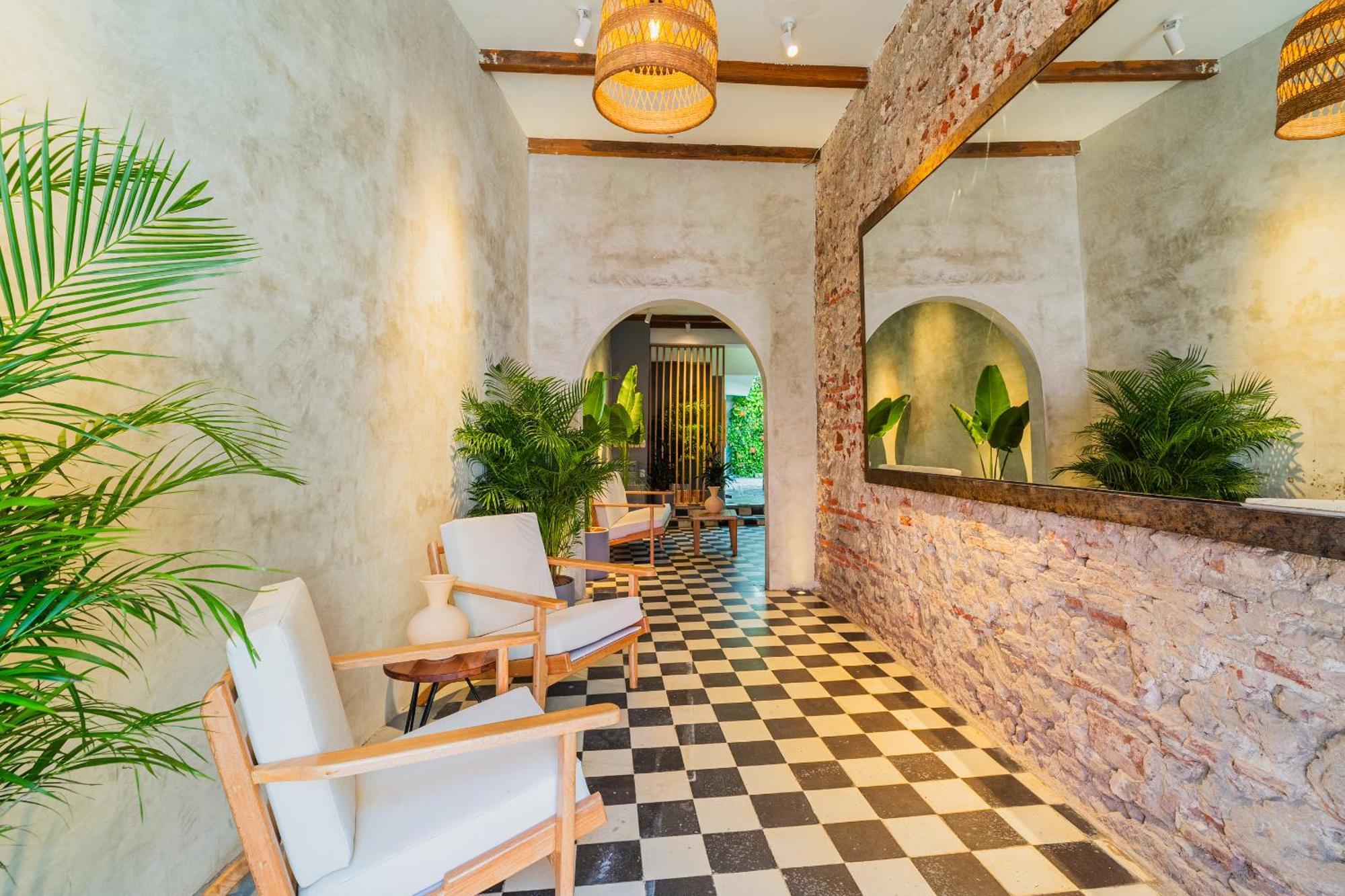 Cartagena Casa Del Pozo Boutique Houseホステル エクステリア 写真