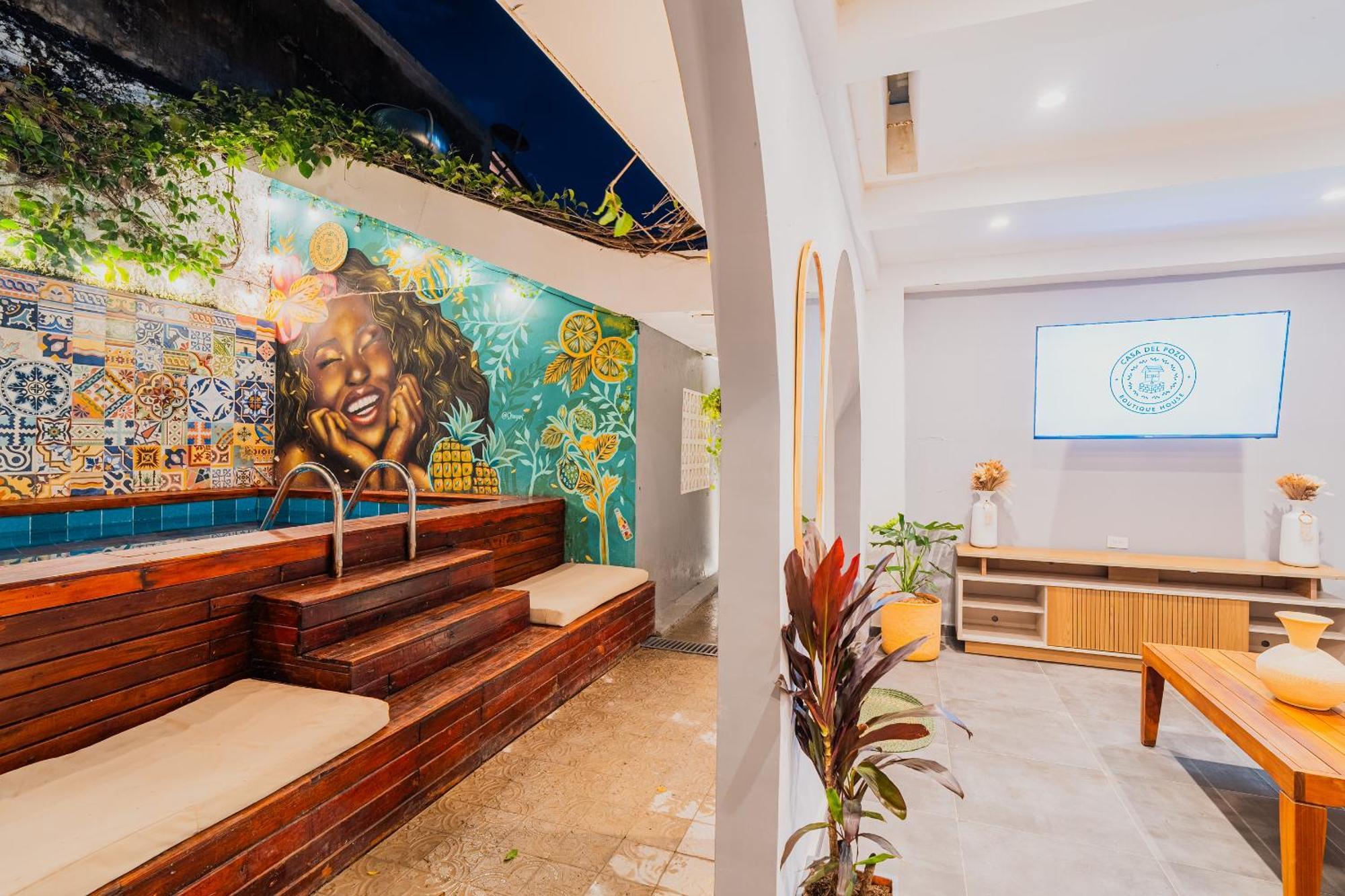 Cartagena Casa Del Pozo Boutique Houseホステル エクステリア 写真
