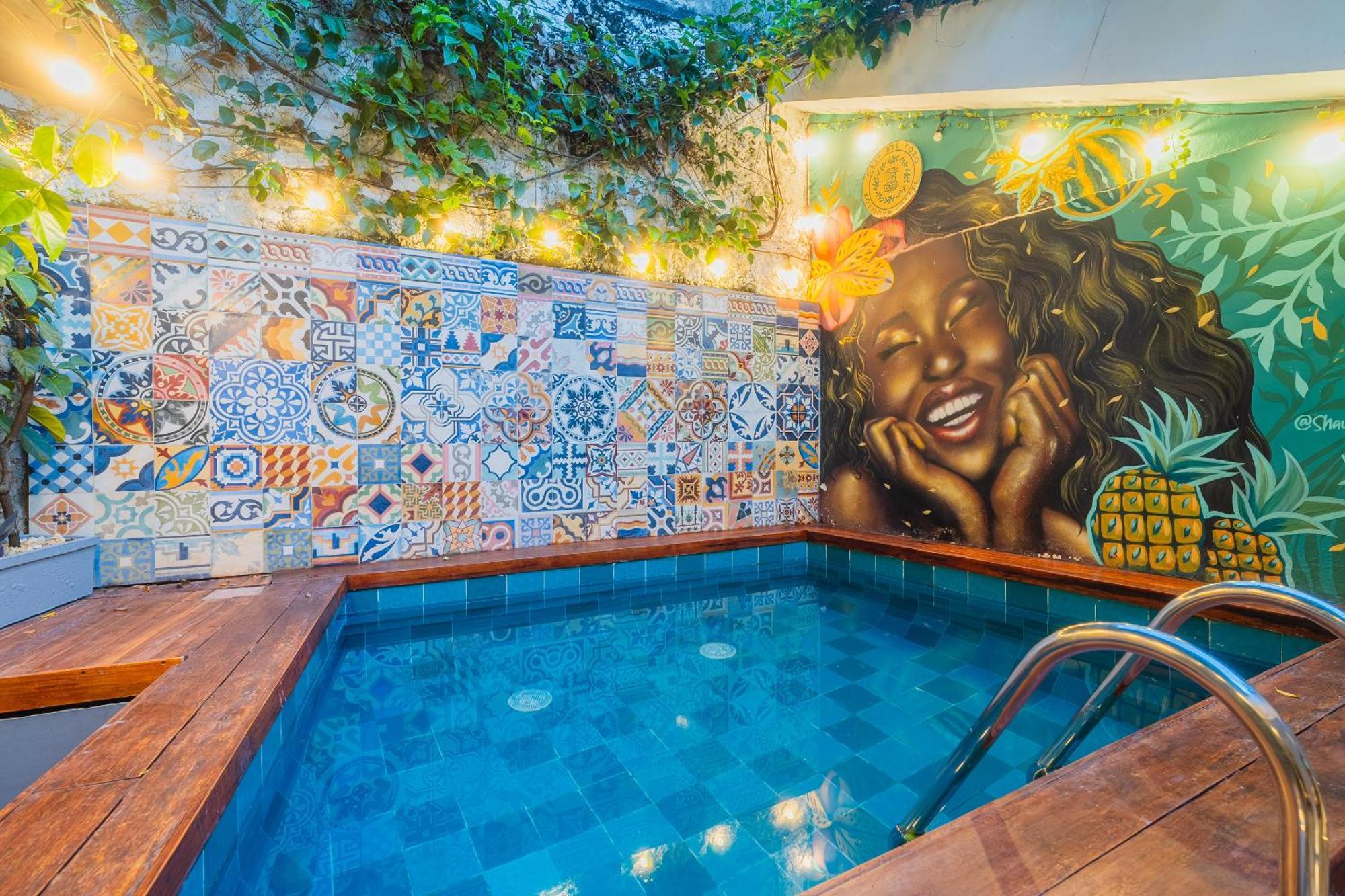 Cartagena Casa Del Pozo Boutique Houseホステル エクステリア 写真