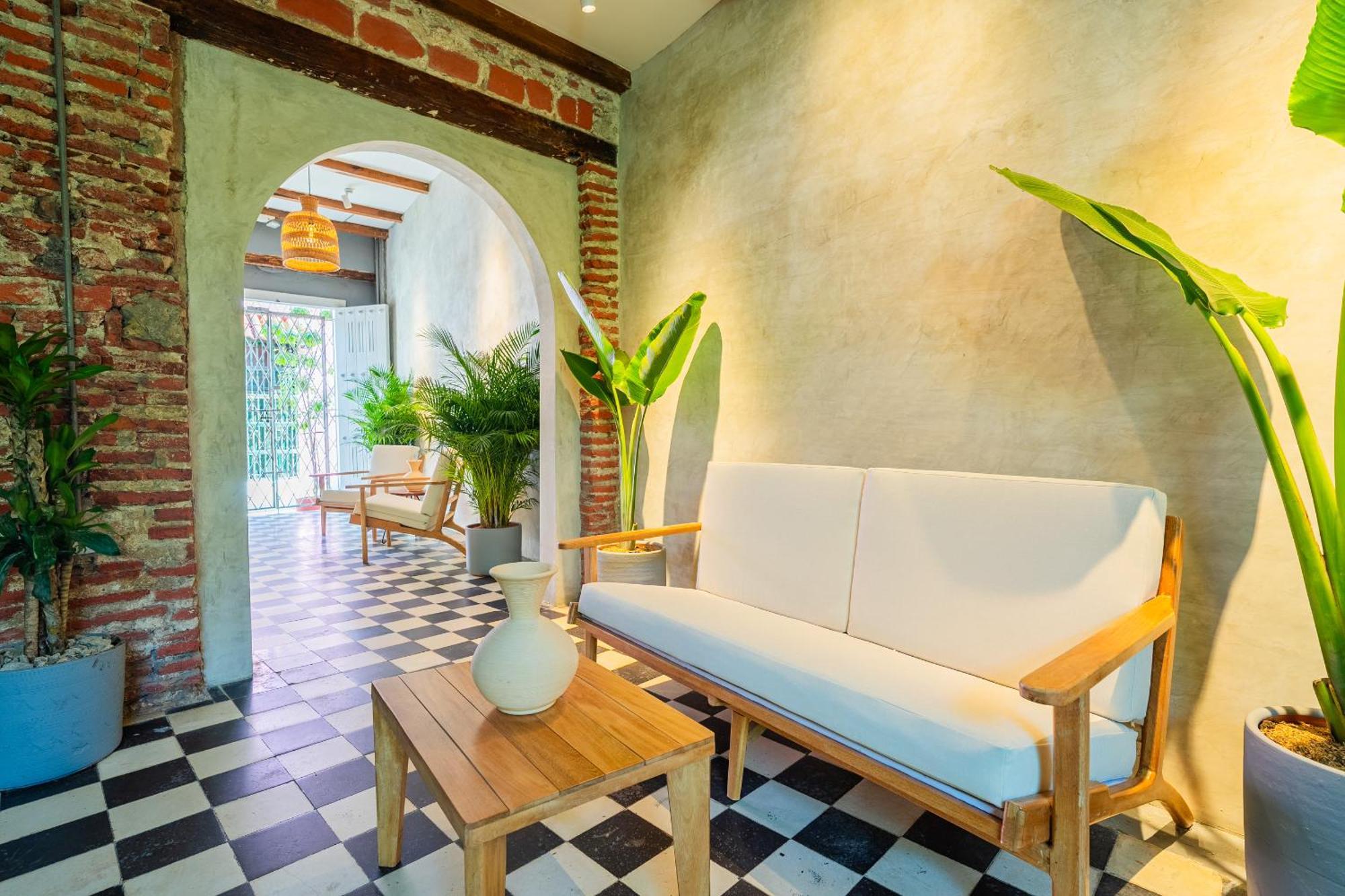 Cartagena Casa Del Pozo Boutique Houseホステル エクステリア 写真