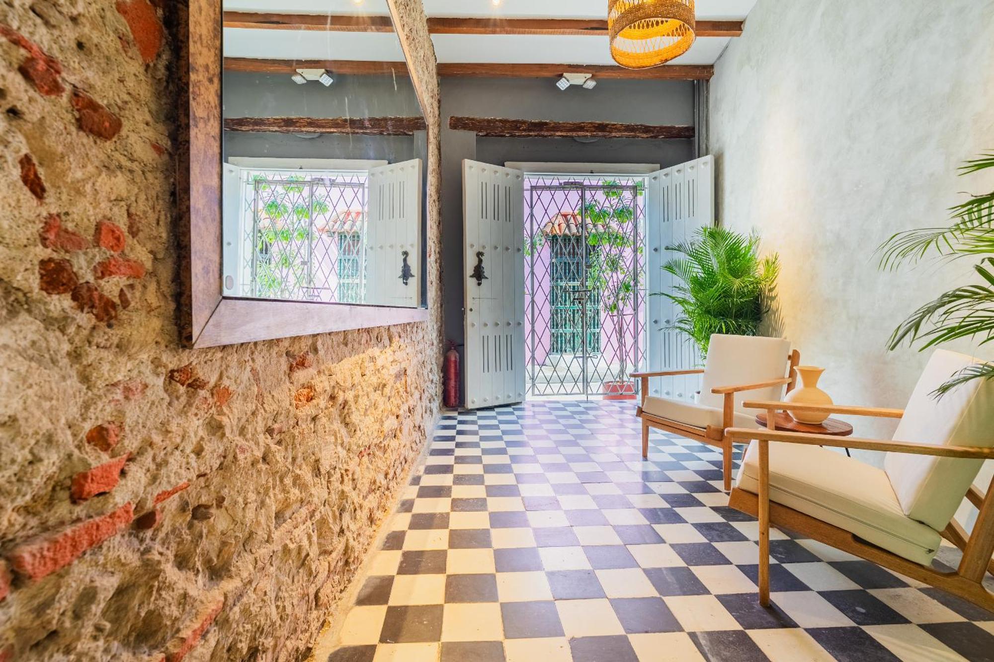 Cartagena Casa Del Pozo Boutique Houseホステル エクステリア 写真